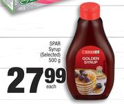 Spar Syrup (Selected)-500g Each