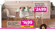 Bilbao Chair Black Or White 4 Pack