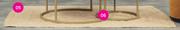 Jute Rugs Assorted 180 x 120cm-Each