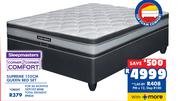 Sleepmasters Supreme 152cm Queen Bed Set