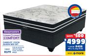 Sleepmasters Camelot 152cm Queen Bed Set