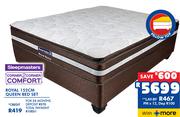 Sleepmasters Royal 152cm Queen Bed Set