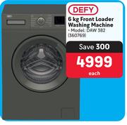Defy 6Kg Front Loader Washing Machine DAW 382