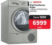 Bosch 8Kg Condenser Dryer WTM8327SZA