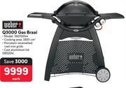 Weber Q3000 Gas Braai 56010044