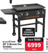 Black Stone 28" 2 Burner Gas Griddle