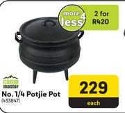 Camp Master No.1/4 Potjie Pot-Each