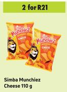 Simba Munchiez Cheese-For 2 x 110g