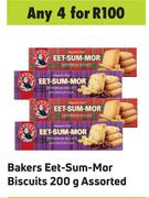 Bakers Eet-Sum-Mor Biscuits Assorted-For 4 x 200g