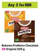 Bokomo Pro Nutro Chocolate Or Original-For 2 x 500g