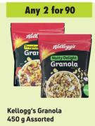 Kellogg's Granola Assorted-For 2 x 450g