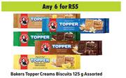 Bakers Topper Creams Biscuits Assorted-For 6 x 125g