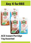Ace Instant Porridge Assorted-For 4 x 1Kg