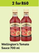 Wellington's Tomato Sauce-For 2 x 700ml