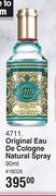 4711 Original Eau De Cologne Natural Spray-90ml