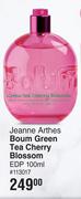 Jeanne Arthes Boum Green Tea Cherry Blossom EDP-100ml