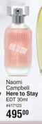 Naomi Campbell Here To Stay EDT-30ml
