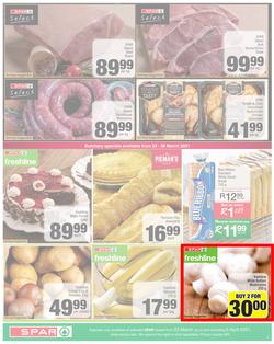 SPAR EASTERN CAPE : Your One Stop Easter Shop (23 March - 5 April 2021) Valid in Acres, Algoa Park, Aliwal North, Aspen, Cambridge, Crossways, Dagbreek, Seaview, Sherwood, page 3