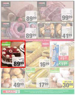 SPAR EASTERN CAPE : Your One Stop Easter Shop (23 March - 5 April 2021) Valid in Acres, Algoa Park, Aliwal North, Aspen, Cambridge, Crossways, Dagbreek, Seaview, Sherwood, page 3