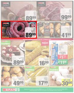 SPAR EASTERN CAPE : Your One Stop Easter Shop (23 March - 5 April 2021) Valid in Acres, Algoa Park, Aliwal North, Aspen, Cambridge, Crossways, Dagbreek, Seaview, Sherwood, page 3