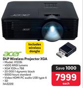 Acer DLP Wireless Projector XGA X1228i