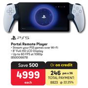 PS5 Portal Remote Player 850006679playst