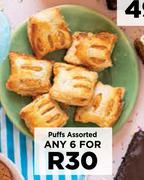 Puffs Assorted-For Any 6