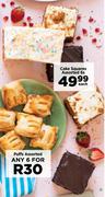 Cake Squares Assorted-6s Each