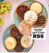 Mini Tartlets Assorted-For Any 9