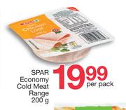 Spar Economy Cold Meat Range-200g Per Pack