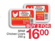 Spar Chicken Livers-For 2 x 250g