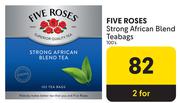 Five Roses Strong African Blend Teabags-For 2 x 100's