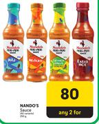 Nando's Sauce (All Variants)-2 x 250g