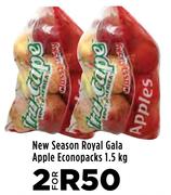 New Season Royal Gala Apple Econopacks-For 2 x 1.5kg