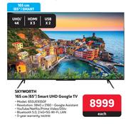 Skyworth 65"(165cm) Smart UHD Google TV 462818