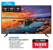 Samsung 75"(190cm) Smart UHD TV 460799