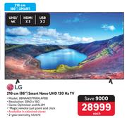LG 86"(216cm) Smart Nano UHD 120Hz TV 462679