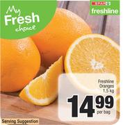 Freshline Oranges-1.5Kg Per Bag