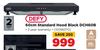 Defy 60cm Standard Hood (Black) DCH60B