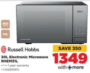 Russell Hobbs 30Ltr Electronic Microwave RHEM31L