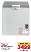 Defy 195Ltr Chest Freezer (White) DMF470