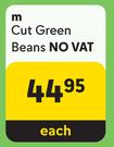 M Cut Green Beans-1Kg Each
