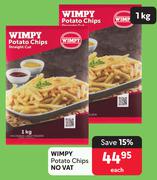 Wimpy Potato Chips-1Kg Each