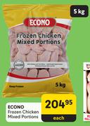 Econo Frozen Chicken Mixed Portions-5Kg Each