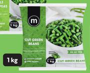 M Cut Green Beans-1Kg Each