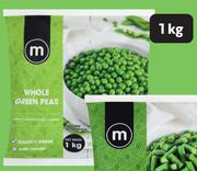 M Whole Green Peas-1Kg Each