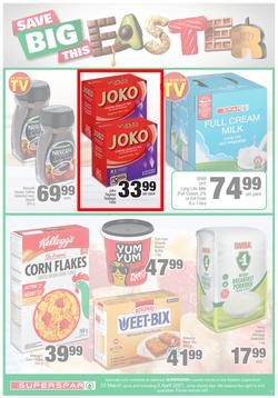 SUPERSPAR EASTERN CAPE : Your One Stop Easter Shop (23 March - 5 April 2021) Valid in Cofimvaba, Daku, Georgious, Highway, Kwantu, Mdantsane, Ndu, New Brighton, Stanford Square, Tamz, Zonke, page 3