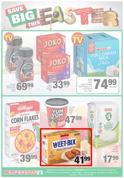 SUPERSPAR EASTERN CAPE : Your One Stop Easter Shop (23 March - 5 April 2021) Valid in Cofimvaba, Daku, Georgious, Highway, Kwantu, Mdantsane, Ndu, New Brighton, Stanford Square, Tamz, Zonke, page 3