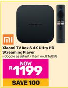 Mi Xiaomi TV Box S 4K Ultra HD Streaming Player