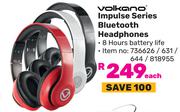 Volkano Impulse Series Bluetooth Headphones-Each